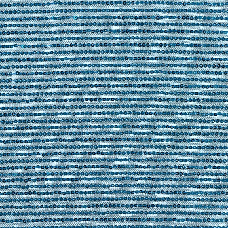 Sequin fabric vertical stripes – navy blue,  image number 1