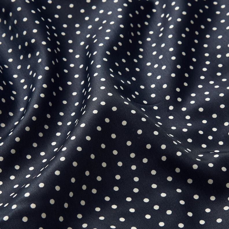 Lining Fabric Polka dots – navy blue,  image number 2