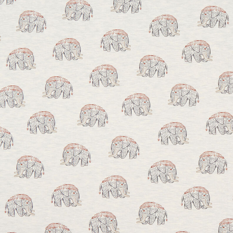 Cotton Jersey Mammoths | by Poppy offwhite,  image number 1