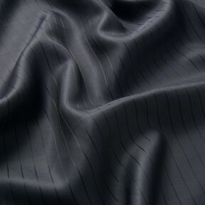 Lining Fabric Jacquard Vertical stripes – anthracite, 