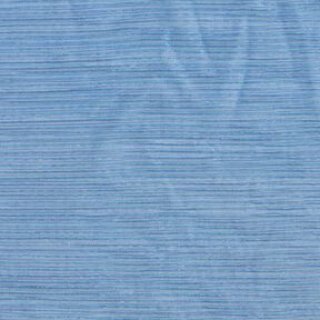 Transparent pleated glitter stripes – blue, 