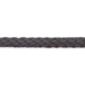 Cotton cord [Ø 5 mm] – dark grey, 