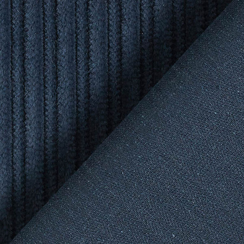 Wide and Narrow Fancy Cord – navy blue,  image number 3
