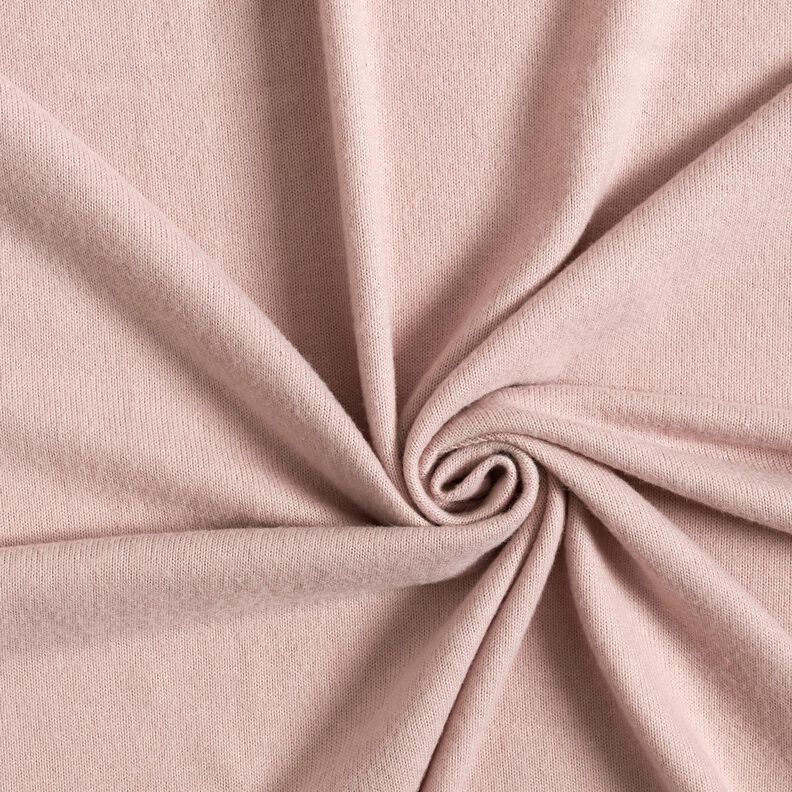 Fine Knit Jersey Plain – light dusky pink,  image number 1