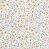 Decor Fabric Sateen sea of blooms – cashew/white,  thumbnail number 1