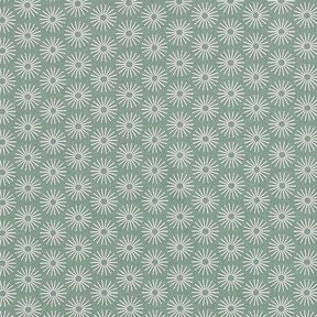 Cotton jersey shiny flowers – reed, 