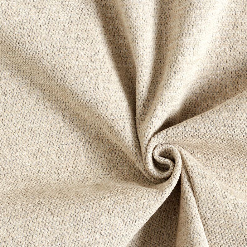 Upholstery Fabric Chenille Mottled – cashew/silver grey,  image number 1