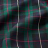 Viscose mix tartan – fir green/black,  thumbnail number 2