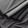 Trouser fabric small pinstripes – black,  thumbnail number 5