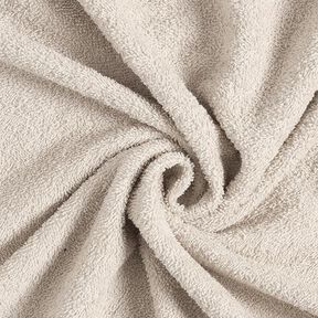 Towelling Fabric – light beige, 