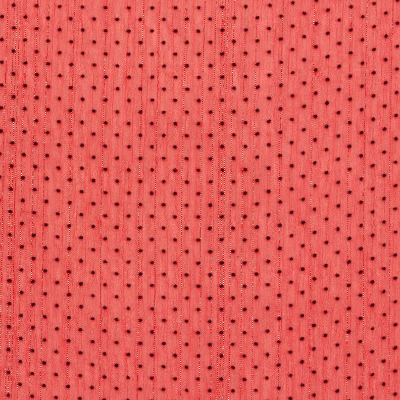 Glitter stripes and dots chiffon – red,  image number 1