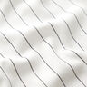 Viscose Linen Blend wide pinstripes – offwhite/black,  thumbnail number 2