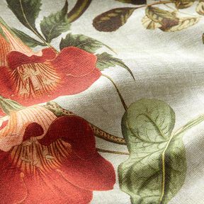 Decor Fabric Canvas Nostalgic Flowers – reed, 