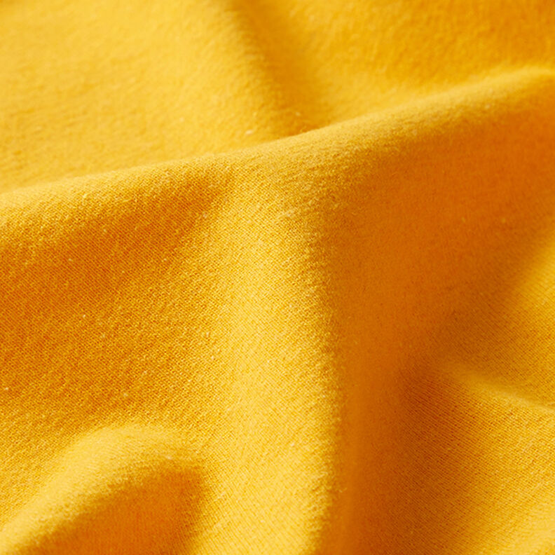 Recycled Cotton Blend Jersey – curry yellow,  image number 2