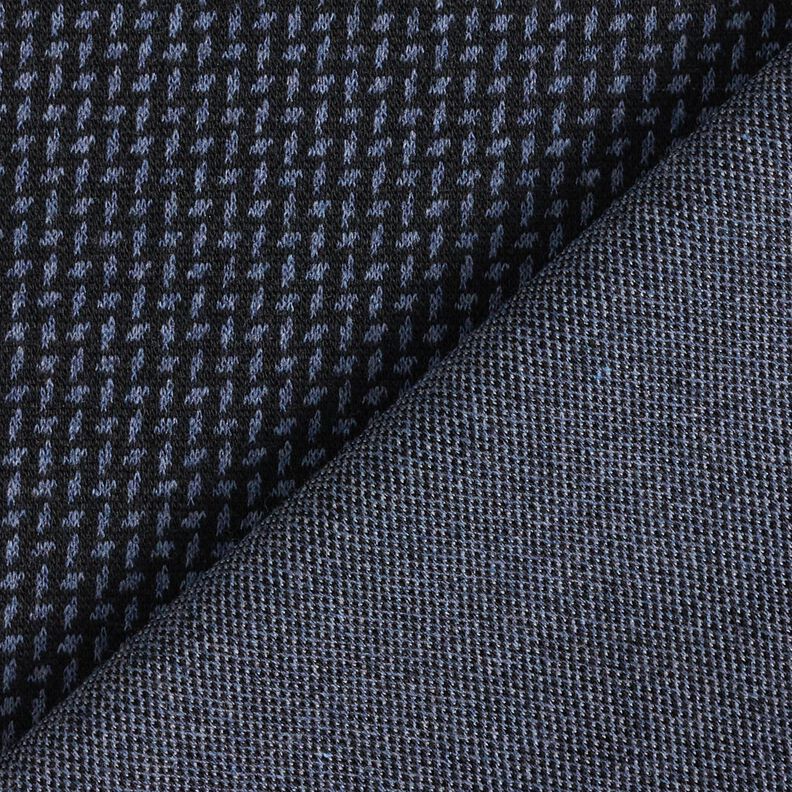 Jacquard knit mini Salmis – black/blue grey,  image number 3