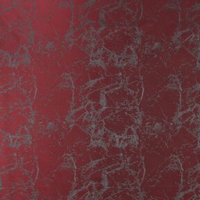 Lining Fabric Jacquard Marbled – burgundy, 