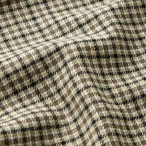 Flannel colourful Prince of Wales Check – olive, 