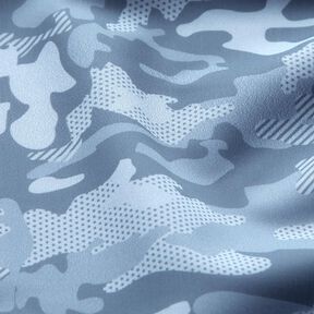 Sports and functional jersey camouflage – blue grey, 
