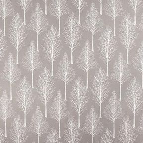 Decor Fabric Half Panama Tree Silhouette – taupe/natural, 