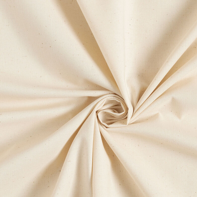 Cotton Cretonne Plain – cream,  image number 1