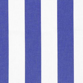 Awning fabric stripey Toldo – white/royal blue, 