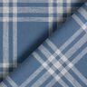 Cotton fabric large check – denim blue/light grey,  thumbnail number 4