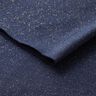 Glitter cuffs tubular fabric – navy blue/metallic silver,  thumbnail number 4