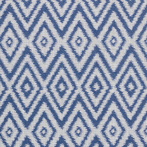 Outdoor fabric jacquard Ethno – blue, 
