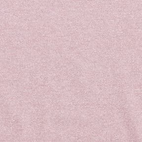 Melange glitter jersey – light dusky pink, 