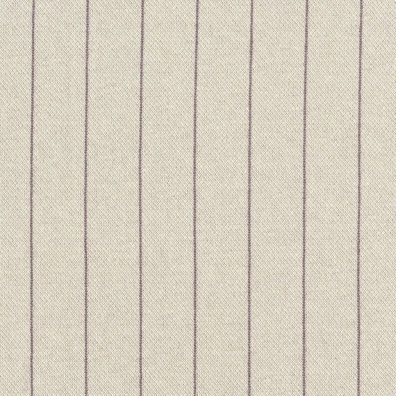 Knitted jacquard pinstripe – beige/dark brown,  image number 1