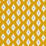 Cotton Cretonne abstract diamonds – mustard,  thumbnail number 1