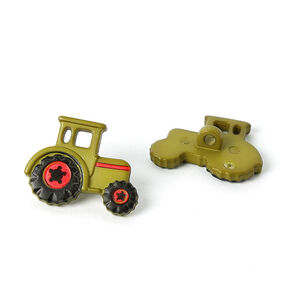 Plastic button, Tractor 34, 