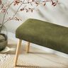 Upholstery Fabric Velvety Soft – olive,  thumbnail number 4