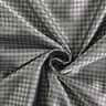 Lining Fabric Jacquard Houndstooth – light grey/dark grey,  thumbnail number 3