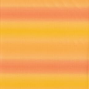 Raincoat fabric colour gradient – sunglow/orange, 