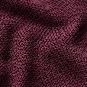 Interlock Knit – merlot, 