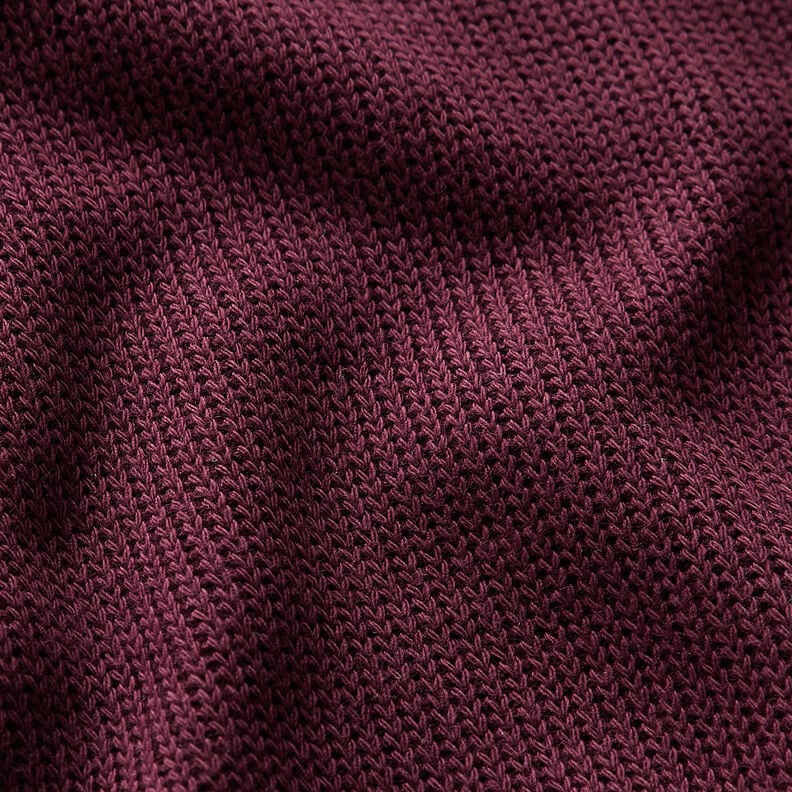 Interlock Knit – merlot,  image number 2