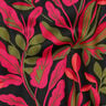 Sateen Lush Leaves | Nerida Hansen – black/pink,  thumbnail number 2