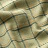 Flannel double check – khaki/fir green,  thumbnail number 2