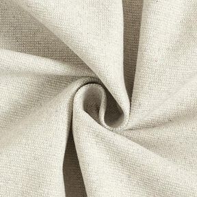 Decor Fabric Half Panama Ribbed Recycelt Cotton – misty grey, 