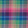 Coat fabric cotton mix check – pink/apple green,  thumbnail number 1