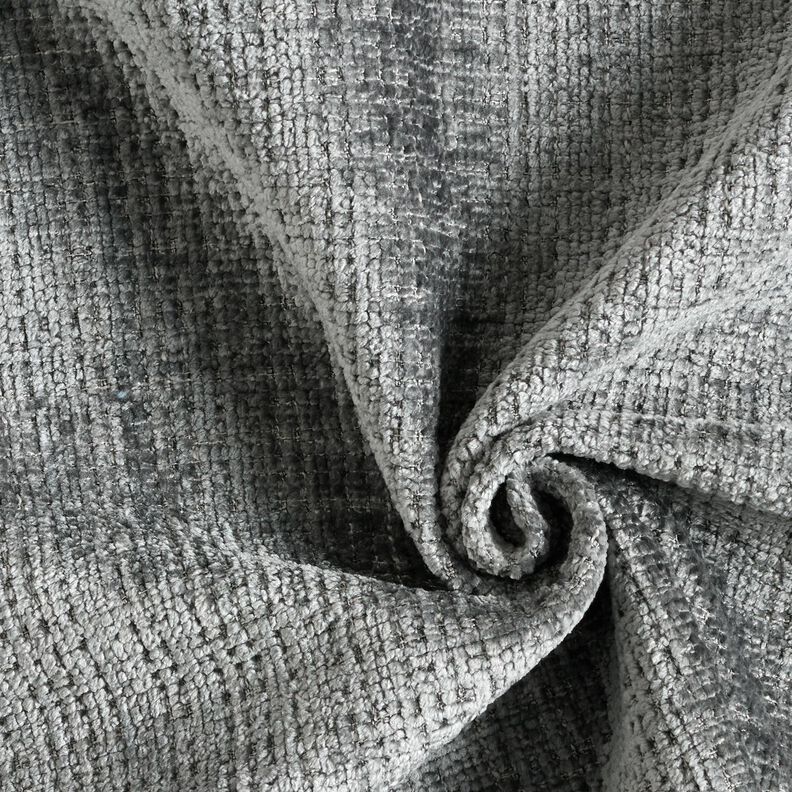 Upholstery Fabric Chenille Plain – slate grey,  image number 1