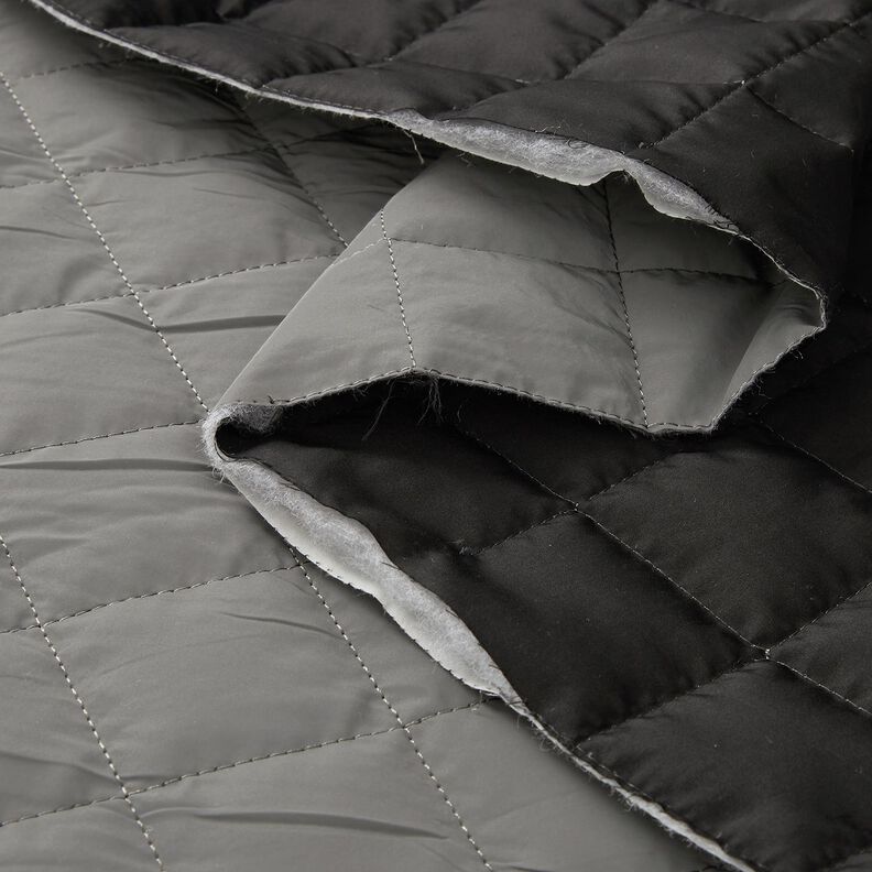 Quilted Fabric Reflective – grey,  image number 6