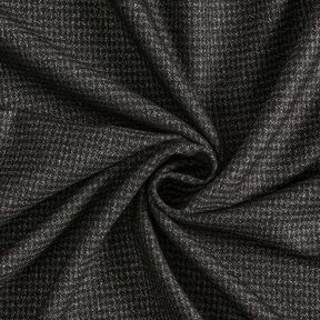 Stretch Trouser Fabric blurred check – anthracite, 