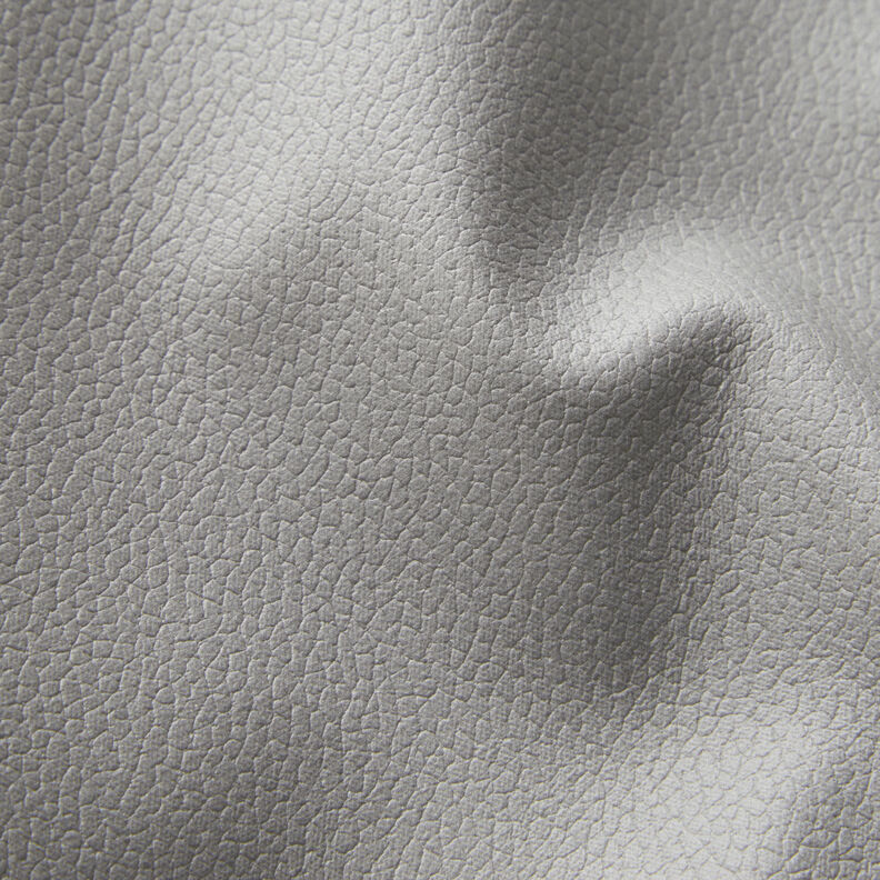 Upholstery Fabric Imitation Leather light embossing – elephant grey,  image number 2