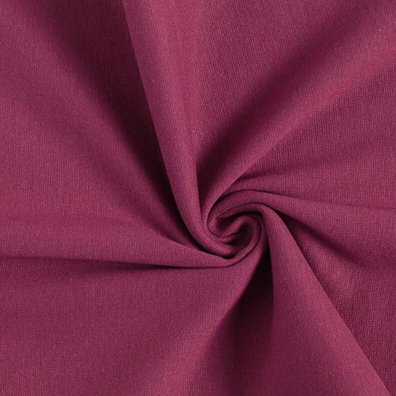 Cuffing Fabric Plain – burgundy,  image number 1