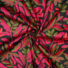 Sateen Lush Leaves | Nerida Hansen – black/pink,  thumbnail number 3