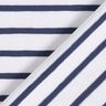 Narrow & Wide Stripes Cotton Jersey – white/navy blue,  thumbnail number 4