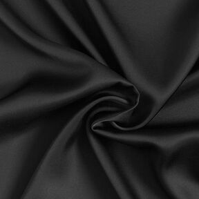 Viscose Satin Plain – black, 