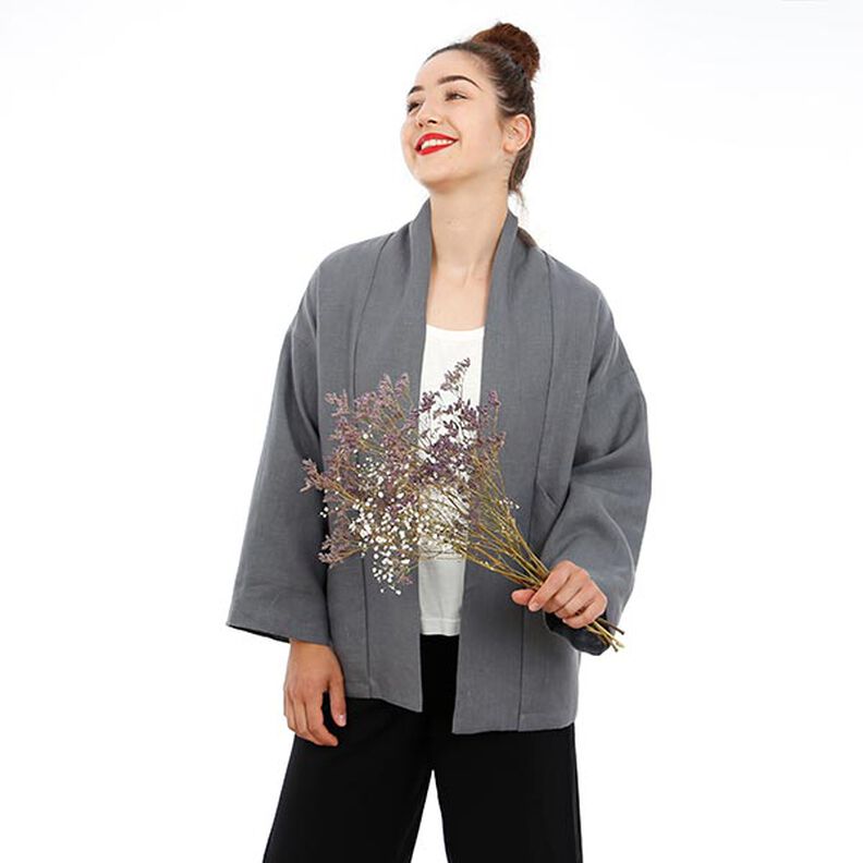 FRAU SINA - kimono jacket with slanted pockets, Studio Schnittreif | XS - XXL,  image number 9